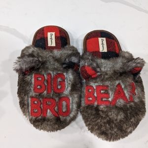 Big Brother Bear Slippers - MATCHING SET IN OTHER LISTING